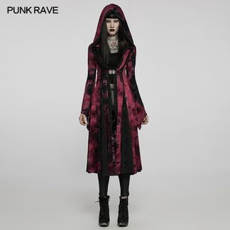 Punkrave Gothic hooded vamp cardigan