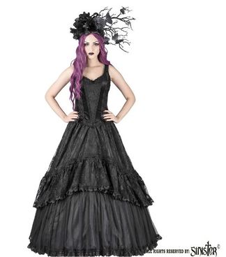 Sinister 1034 Cassandra Lange victoriaanse gothic jurk