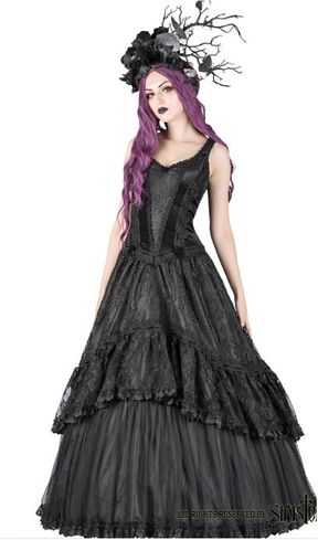 Feronia 1034 dress zwart