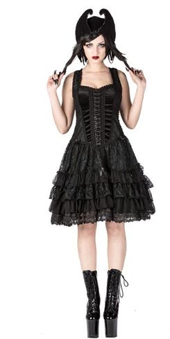 Valentina 1041 Dress Zwart