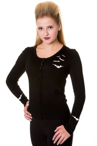 Bat cardigan vest Banned Apparel