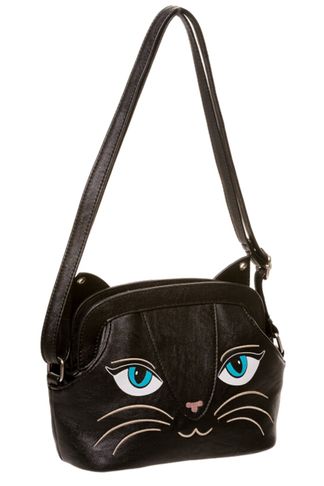 CAT BAG – BLACK VINYL - BANNED APPAREL