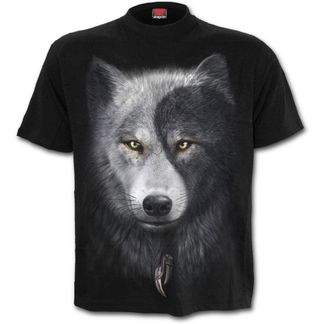 WOLF CHI - T-Shirt Black - Spiral