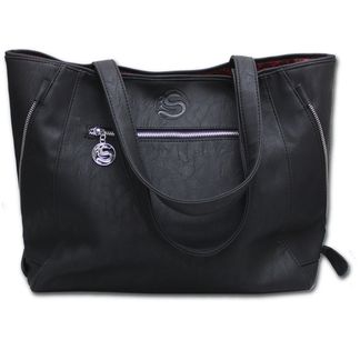 BURNT ROSE - Tote Bag - Top quality PU Leather Studded