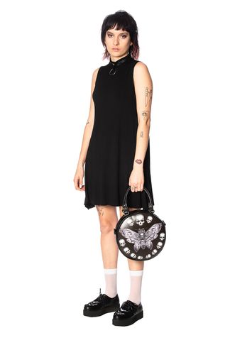 O ring dress Zwart Banned