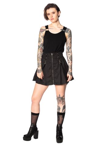 Bondage strap skirt