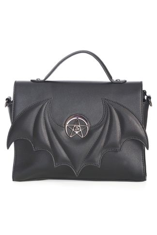 Zwarte dreamcatcher vleermuis tas