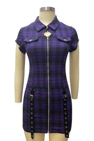 Tartan nights paars banned