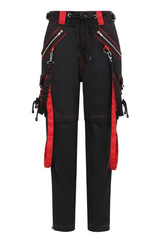 Goth trooper broek blk/red