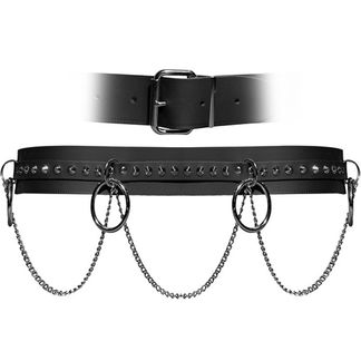 Sid cone belt & chain leather 51MM
