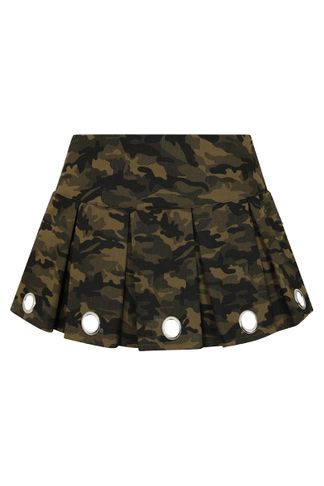 Tessa camouflage minirok