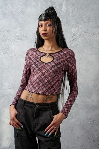 Black/White Cupid Clash Top