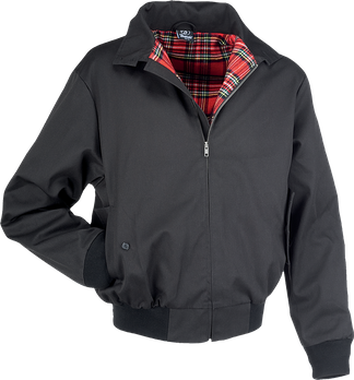 Harrington jacket zwart Brandit