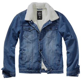 Sherpa denim jacket