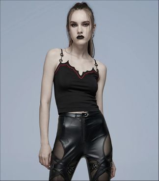 Bat strap top punkrave