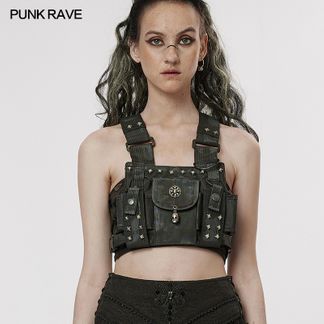 Street style chest backpack