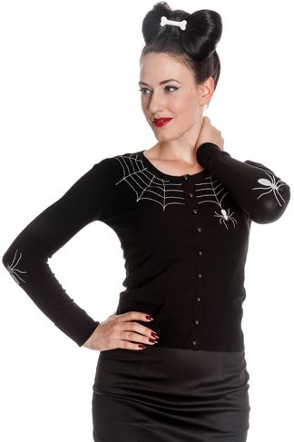 Spider cardigan vest Dames