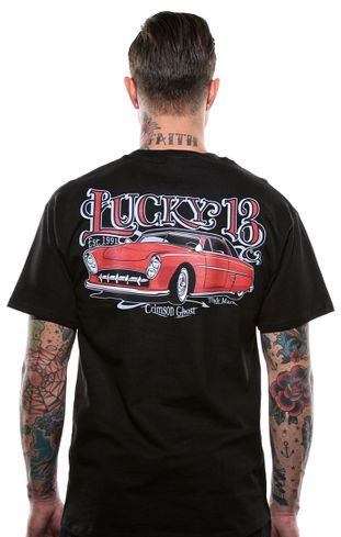 Crimson Ghost - T-Shirt - Lucky13 - American Apparel