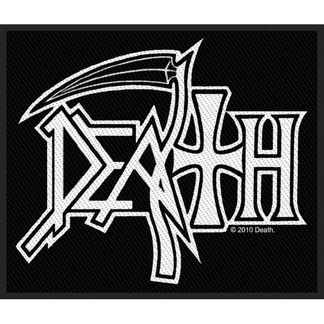 Death woven patch