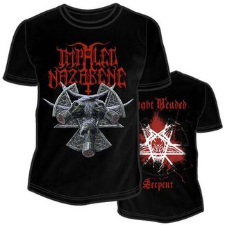 Impaled nazarene eight headed serpent T-shirt
