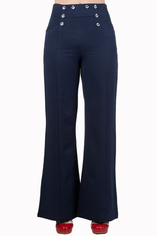 Stay Awhile Trouser navy