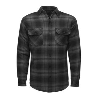 Lucky13 Shocker lined Flannel Shirt L/S grey/blk