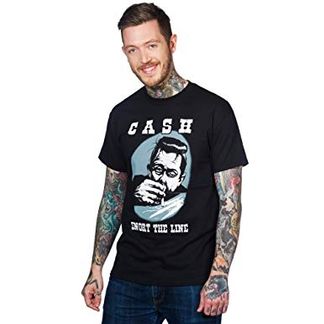 Johnny cash snort the line T-shirt