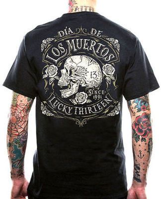 Dead Skull T-Shirt Lucky13