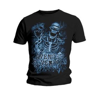 Avenged sevenfold Chained skeleton T-shirt
