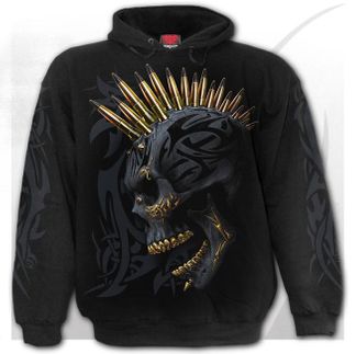Black gold Hooded sweater