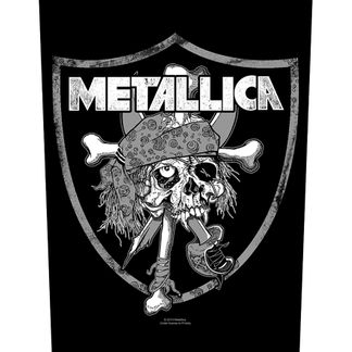Metallica ‘Raiders Skull’ Backpatch