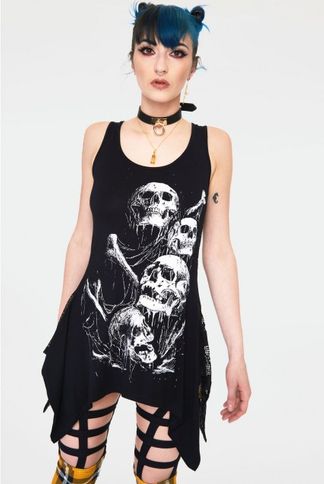 Dig in graveyard sleeveless top