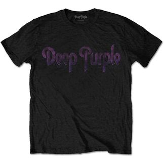 Deep purple unisex T-shirt Vintage logo