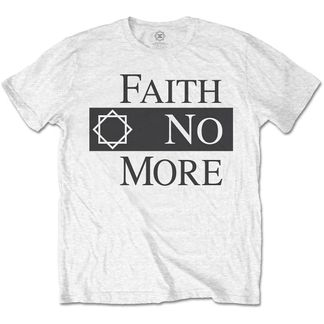 Faith no more Classic logo (v2) T-shirt (white)
