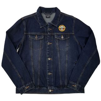 Guns & roses Denim jacket Classic logo (backprint)