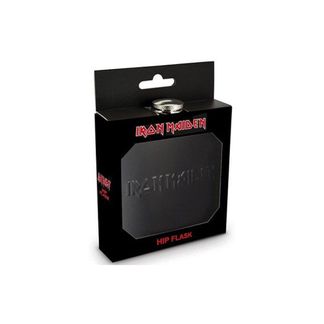 Iron maiden Logo (hip flask blk)