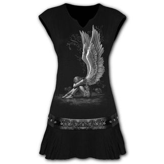 Enslaved angel stud waist mini jurk