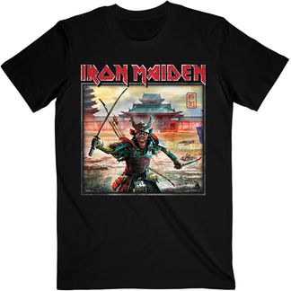 Iron maiden  senjutsu album palace keyline square T-shirt