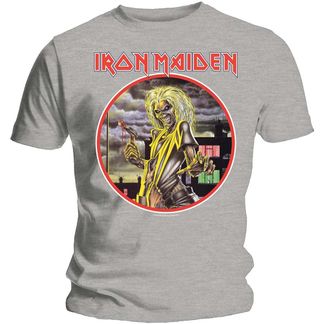 Iron maiden Killers (circle) T-shirt grijs