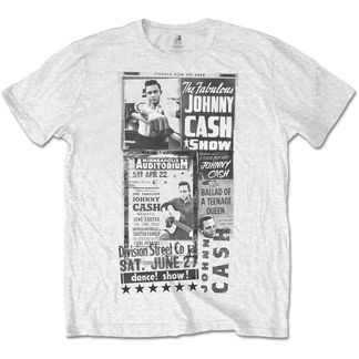 Johnny Cash The fabulous johnny cash show T-shirt (white)