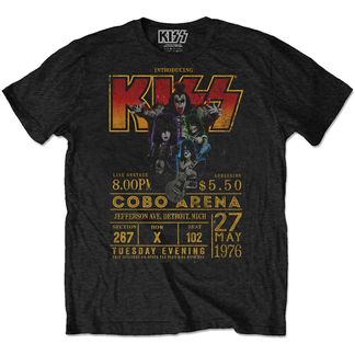 Kiss Eco T-shirt Cobo Arena '76