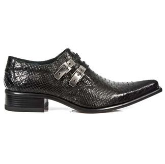 Newrock M.2246-S21 Python leder heren schoen