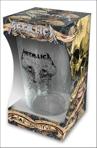 Metallica sad but true Bierglas