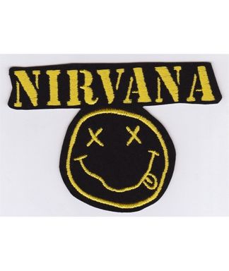 Nirvana embroidery patch