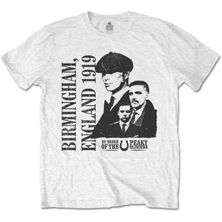 Peaky blinders 1919 England (white) T-shirt.