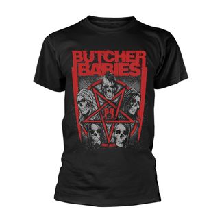 Butcher babies Star skull T-shirt