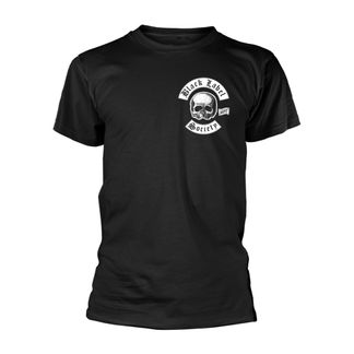 Black label society Skull logo pocket T-shirt