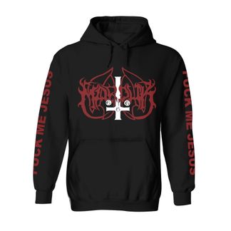 Marduk Fuck me jesus Hooded sweater