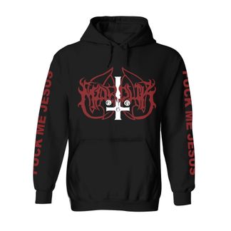 Marduk Fuck me jesus Hooded sweater