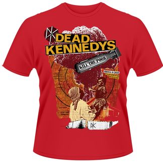 Dead kennedys Kill the poor (red) T-shirt